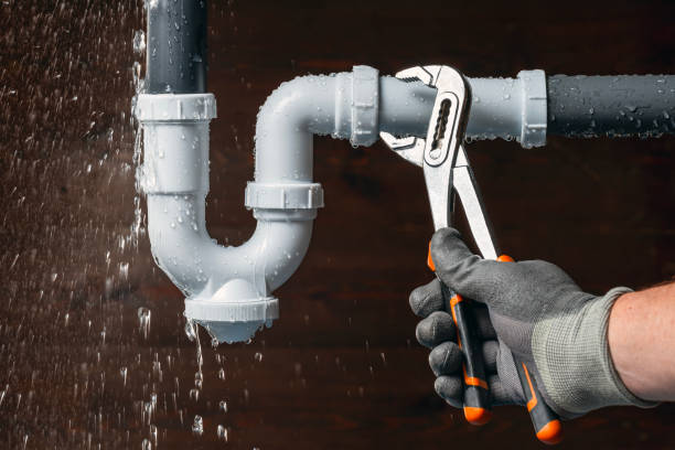 Professional Plumbing technician working in Alfred, ME